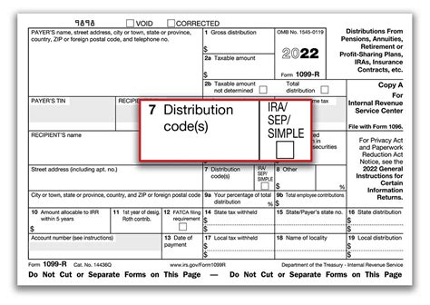 dfas 1099r has box 7 distribution code|1099 r codes list.